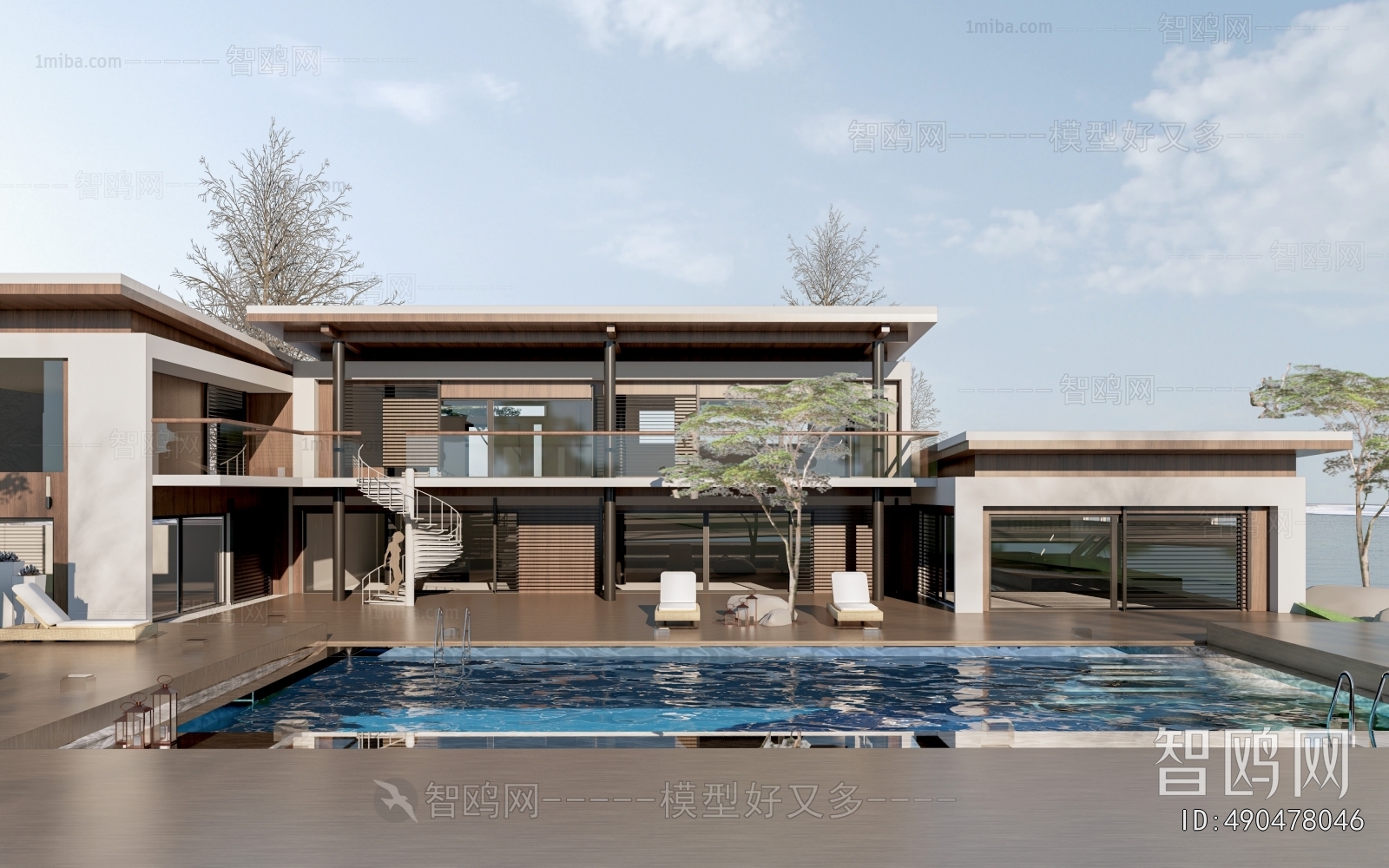 Modern Appearance Of Commercial Building