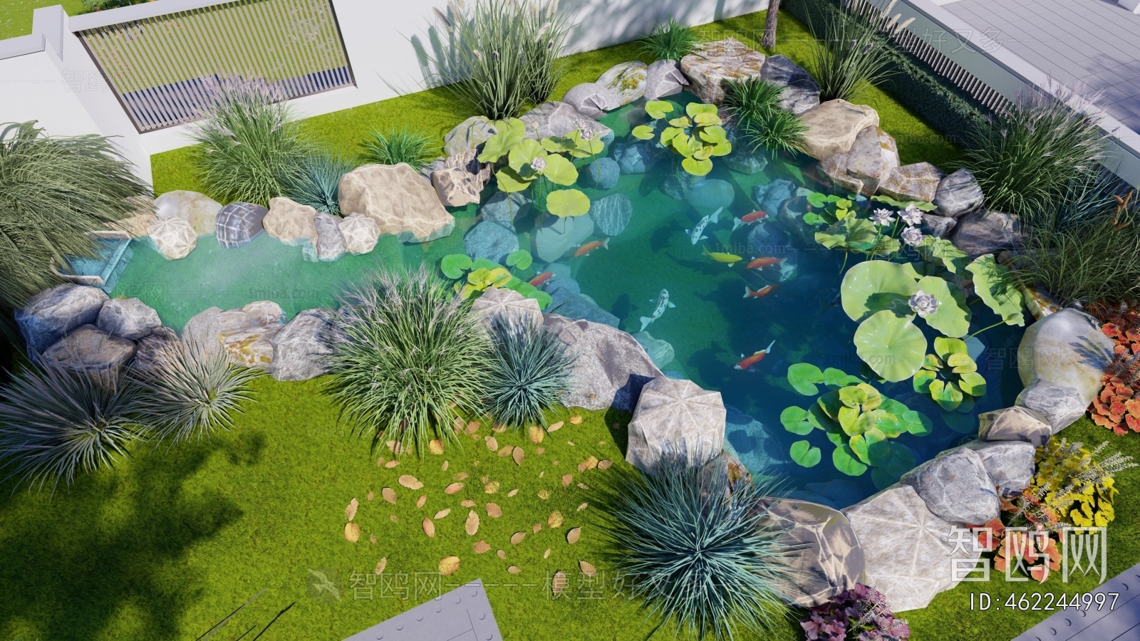 Modern Rockery Waterscape
