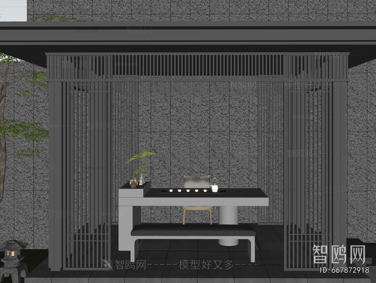 New Chinese Style Pavilion