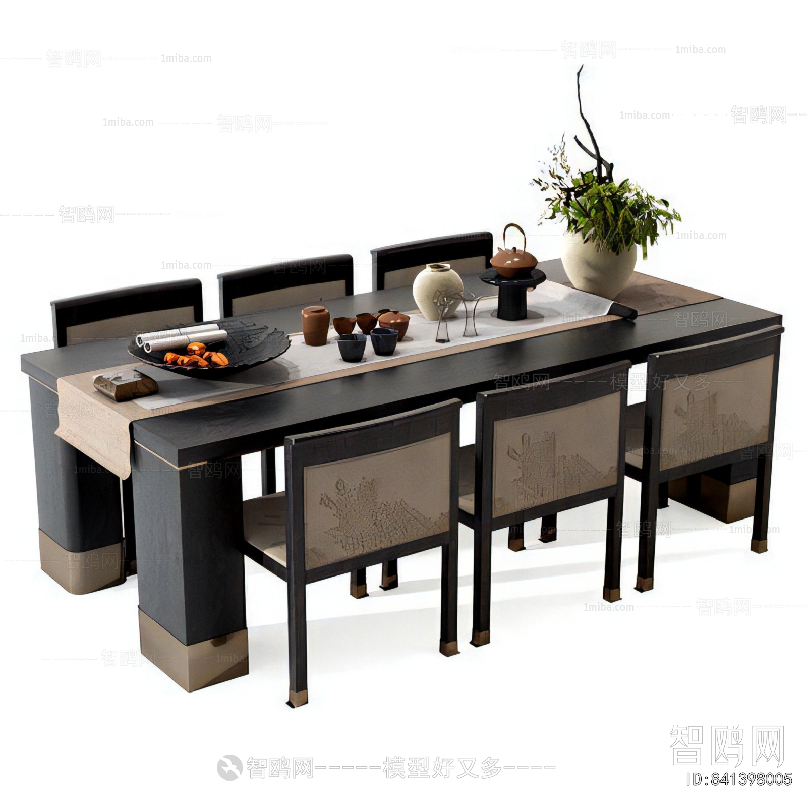 New Chinese Style Dining Table And Chairs