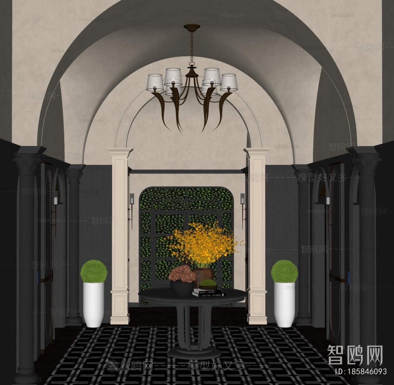 French Style Elevator Hall