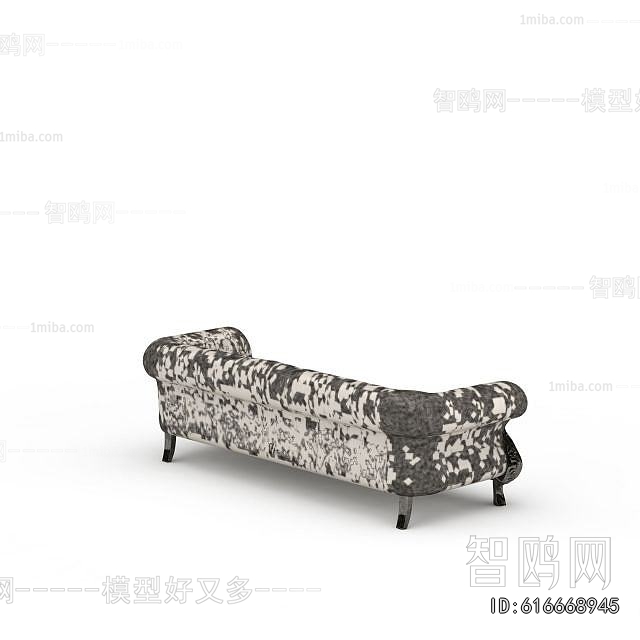 French Style Three-seat Sofa