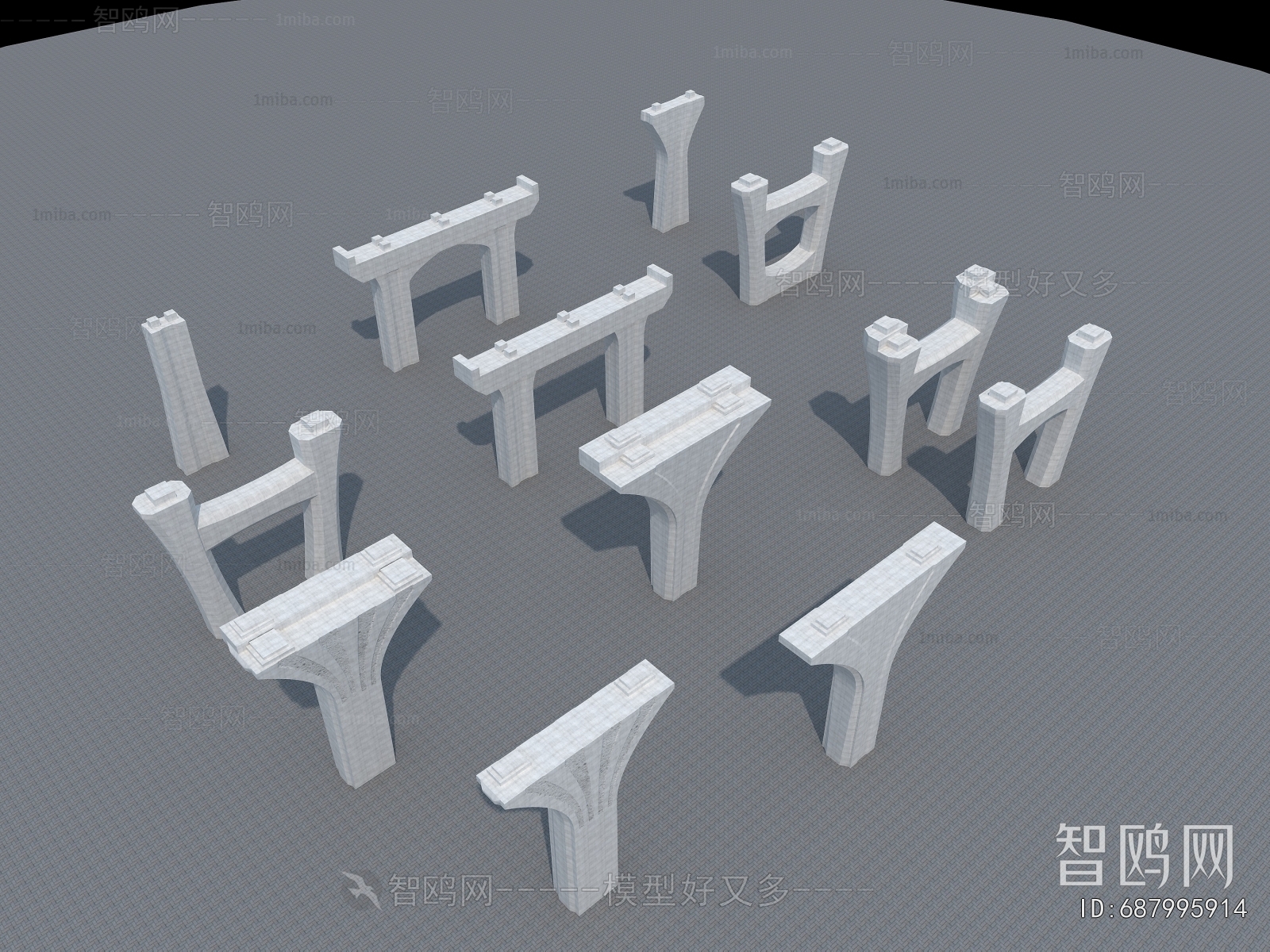 Modern Building Component