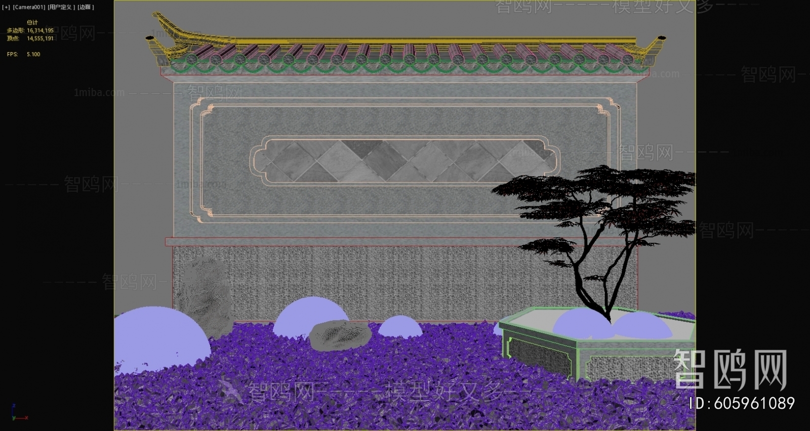 New Chinese Style Plant Landscaping