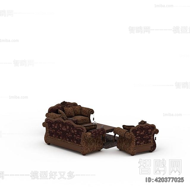 European Style Sofa Combination