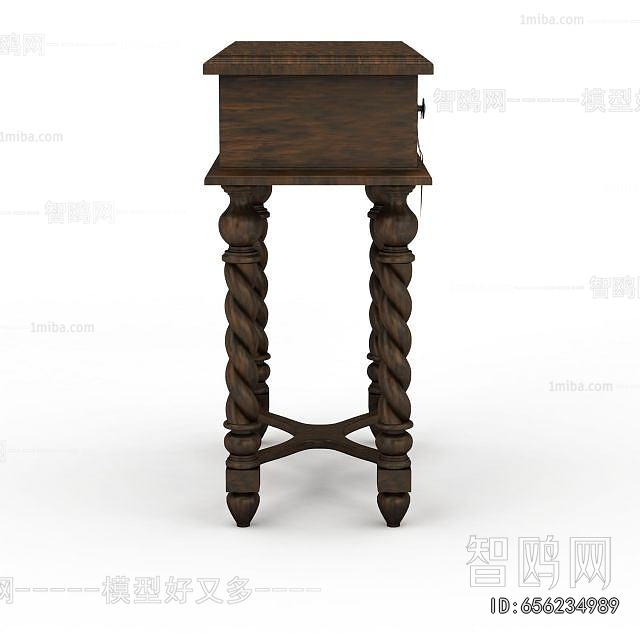 New Classical Style Bedside Cupboard