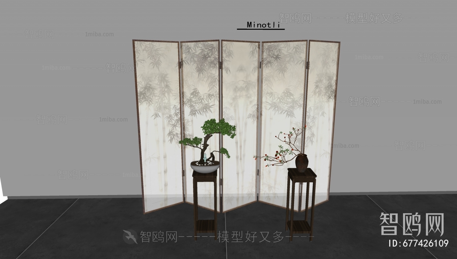 New Chinese Style Bonsai