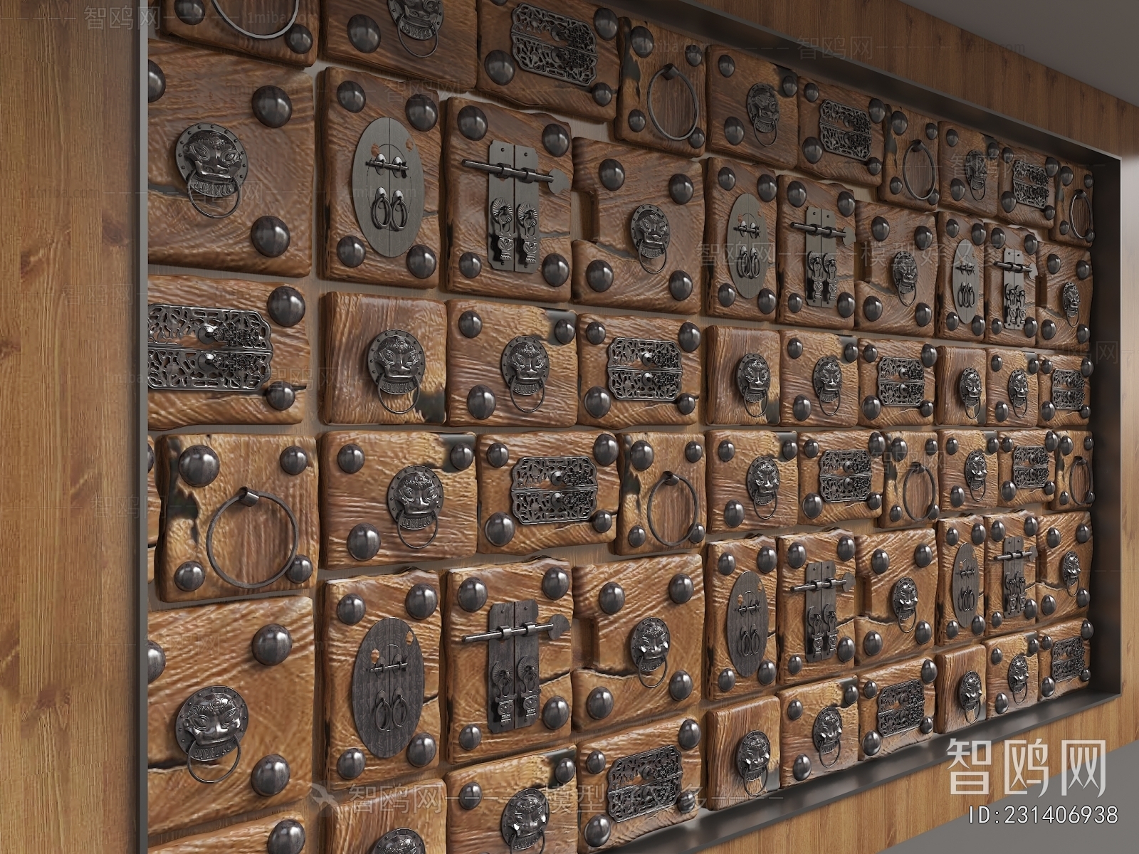 Chinese Style TV Wall