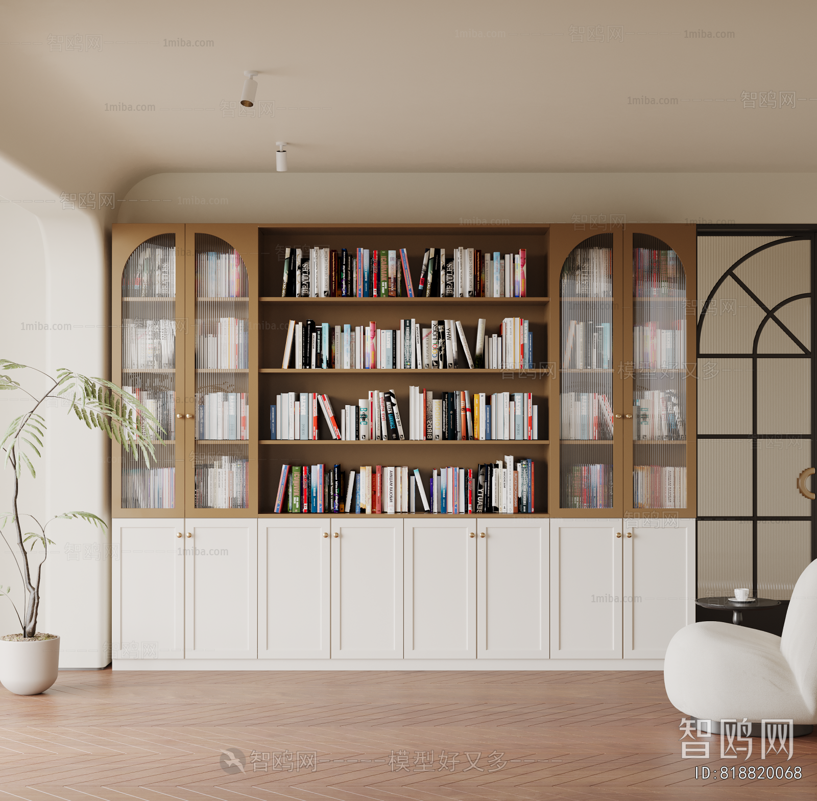 French Style Bookcase