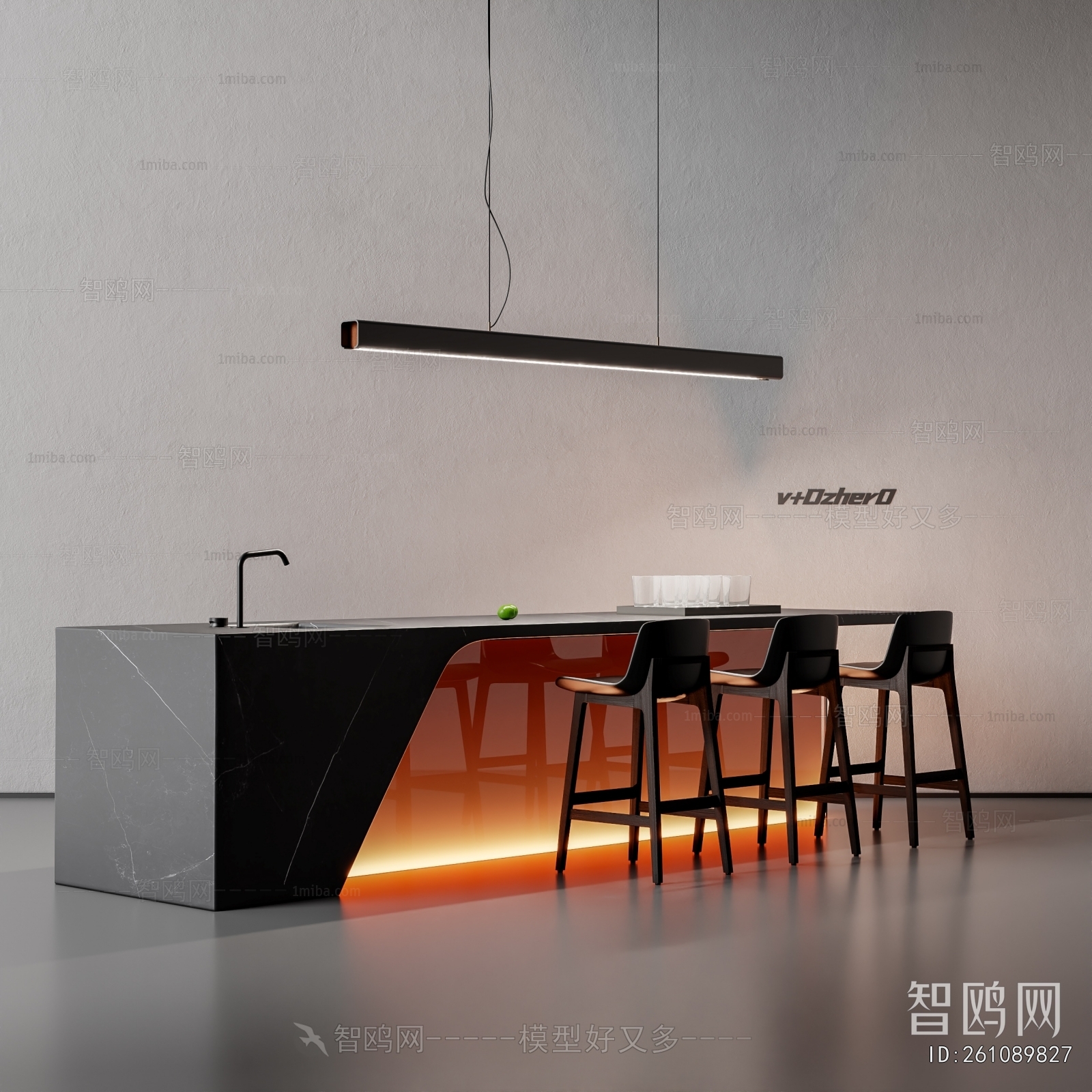 Modern Counter Bar
