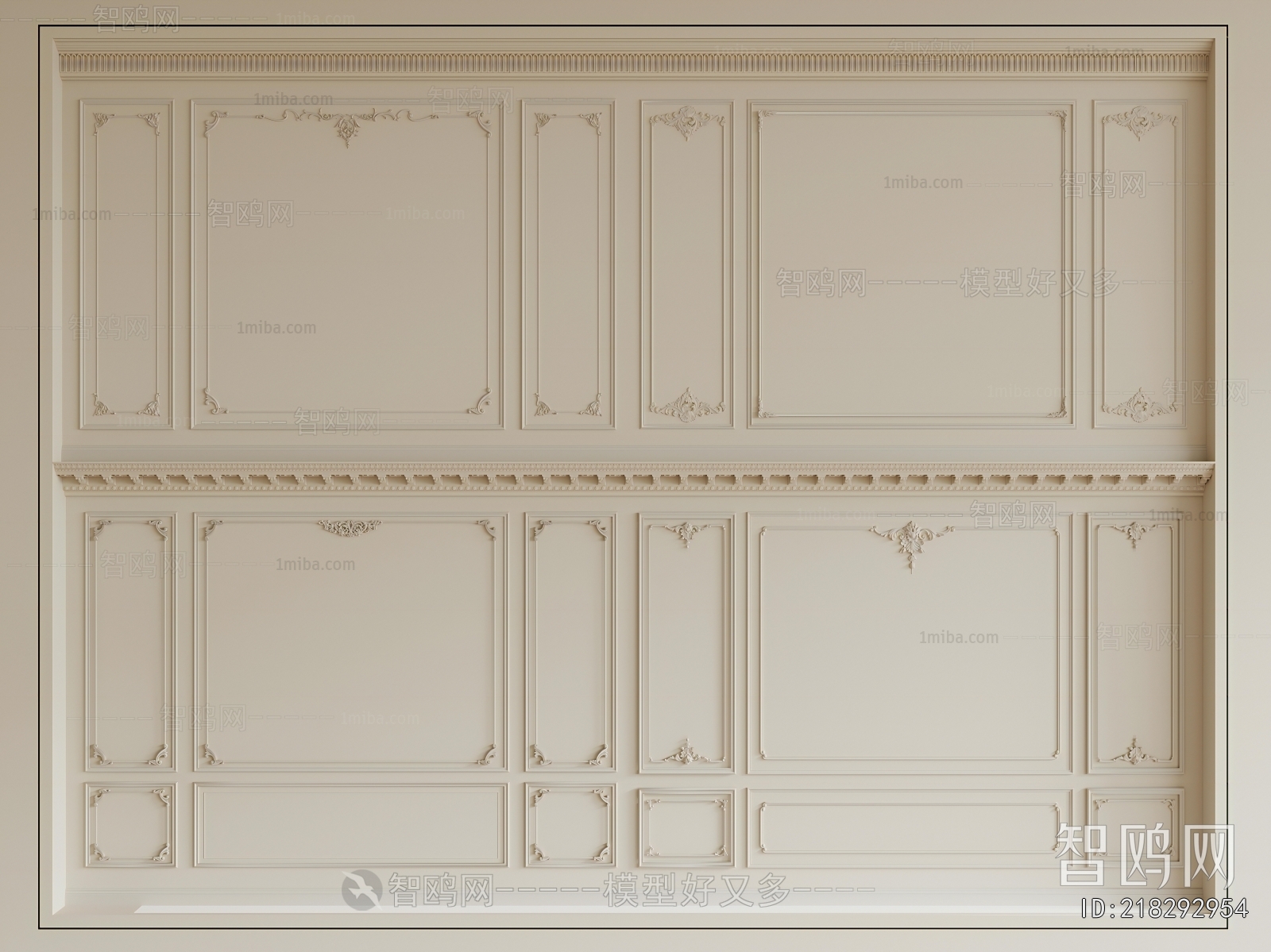 French Style TV Wall