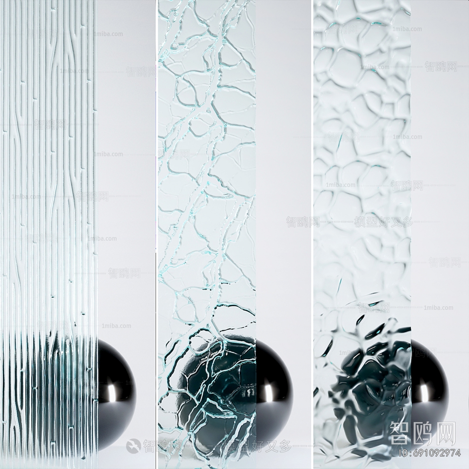 Modern Glass Screen Partition