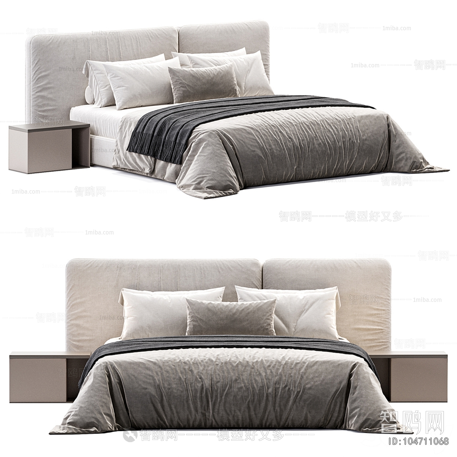 Modern Double Bed