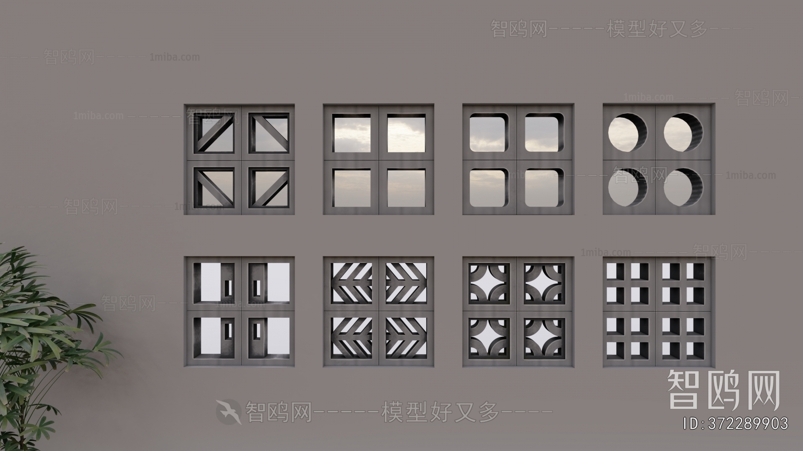 New Chinese Style Window