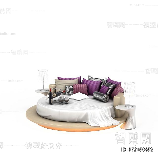 Modern Round Bed