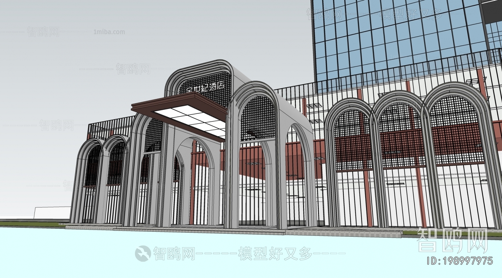 Modern Facade Element