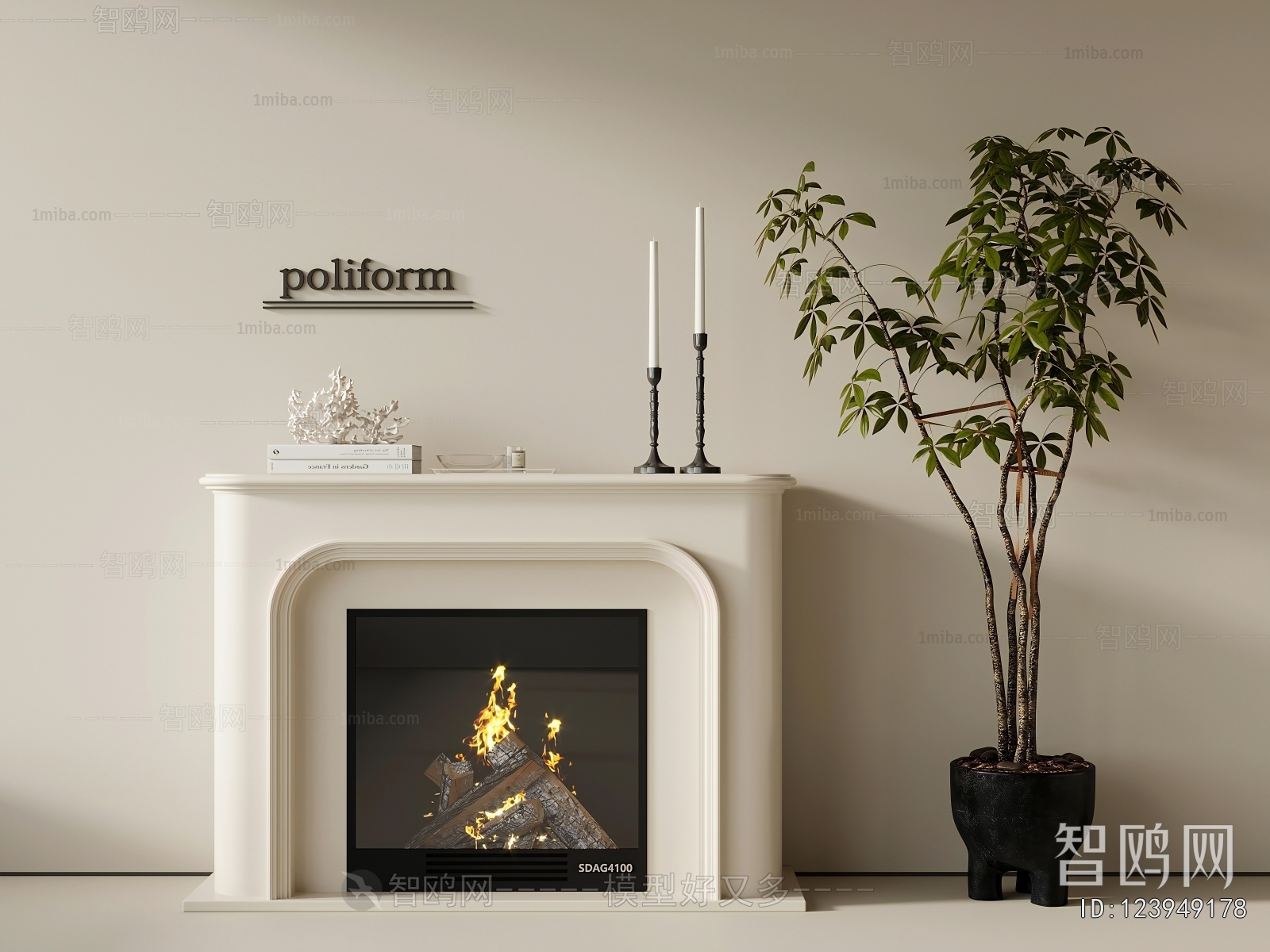 Modern Fireplace