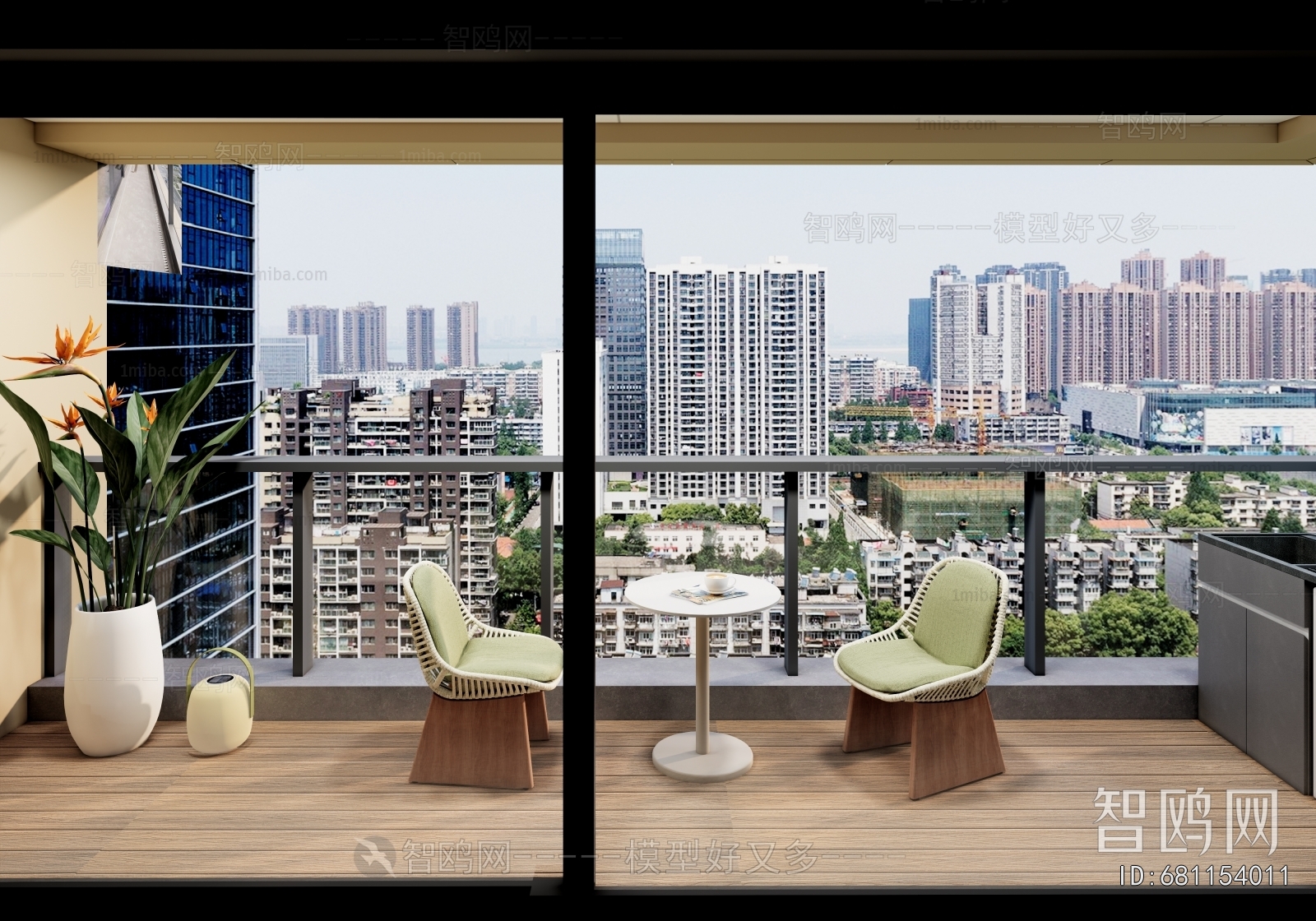 Modern Leisure Balcony