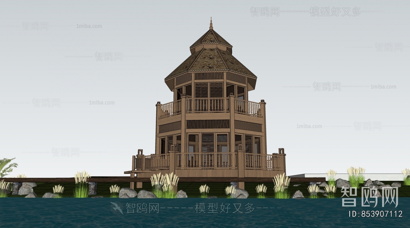 Southeast Asian Style Building Appearance