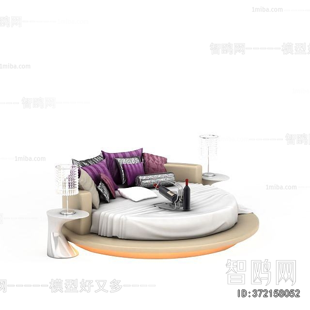 Modern Round Bed