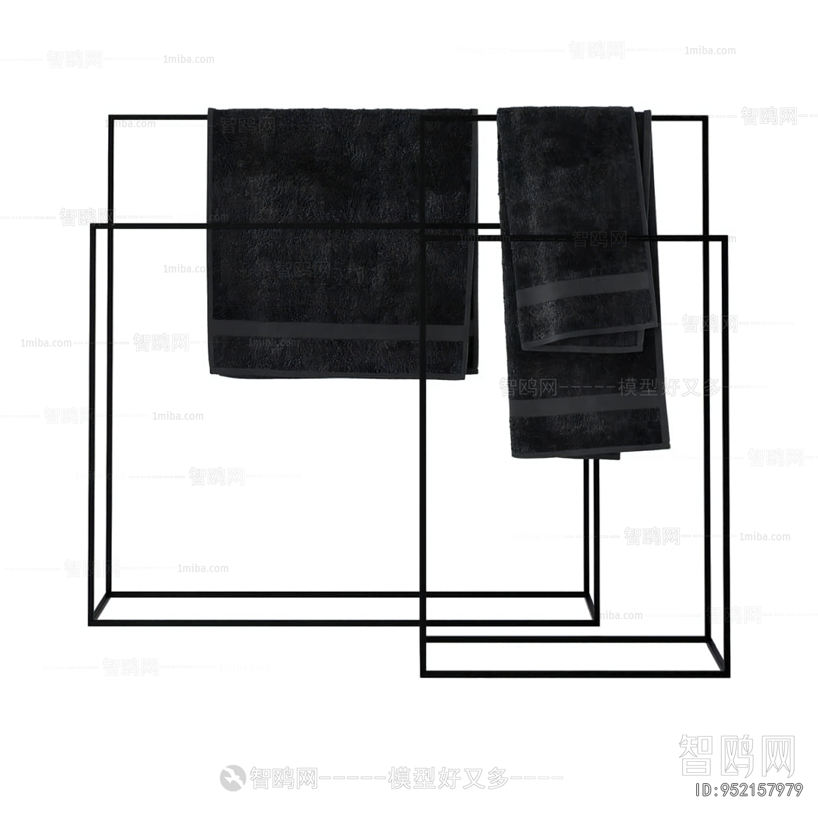 Modern Bathroom Rack