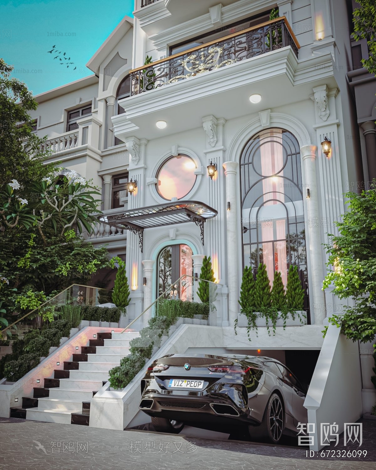 French Style Detached Villa