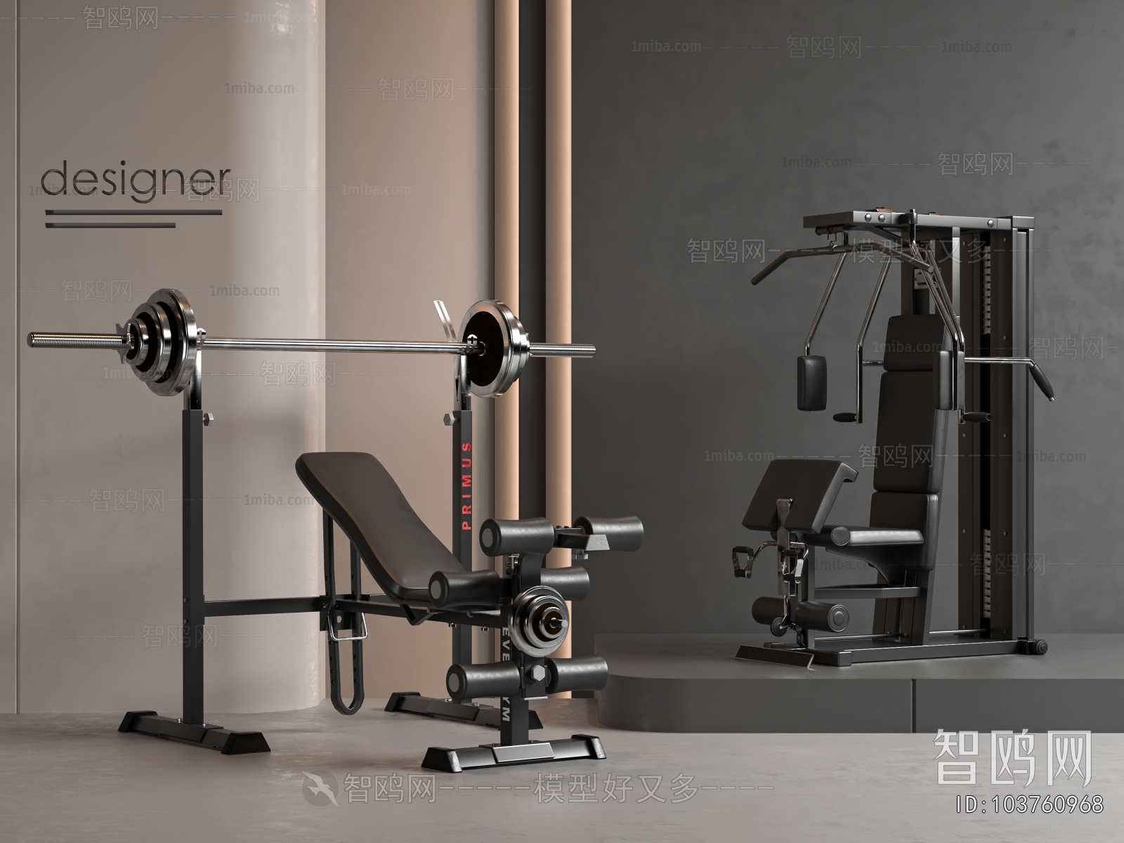 Modern Fitness Equipment