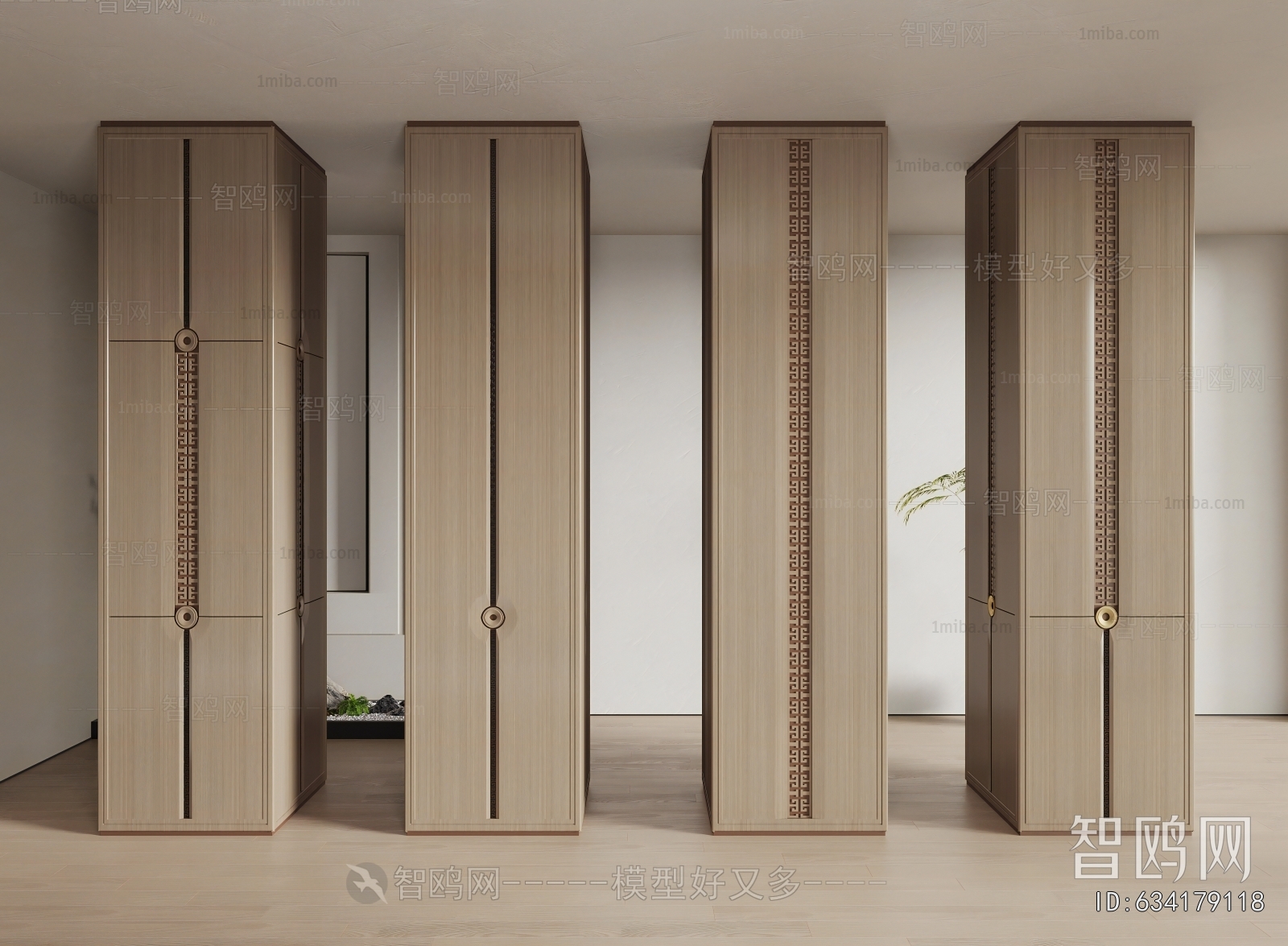 New Chinese Style Column