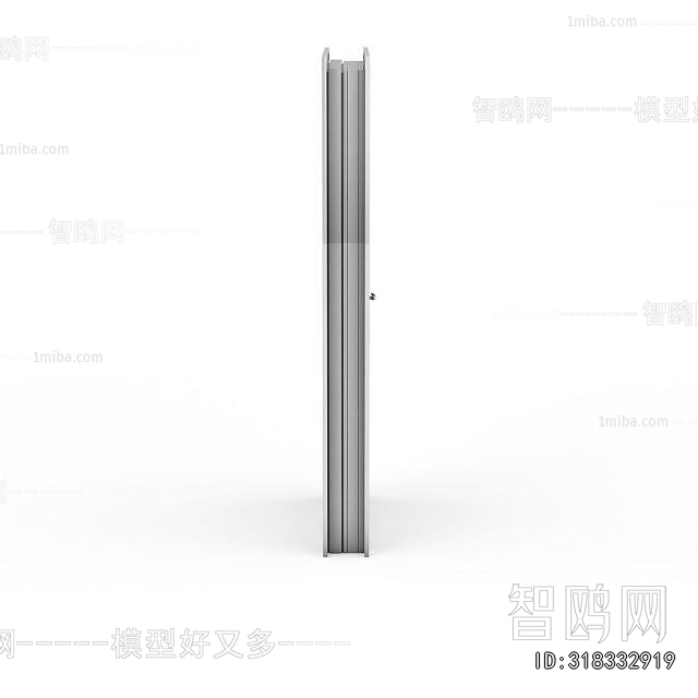 Simple European Style Single Door