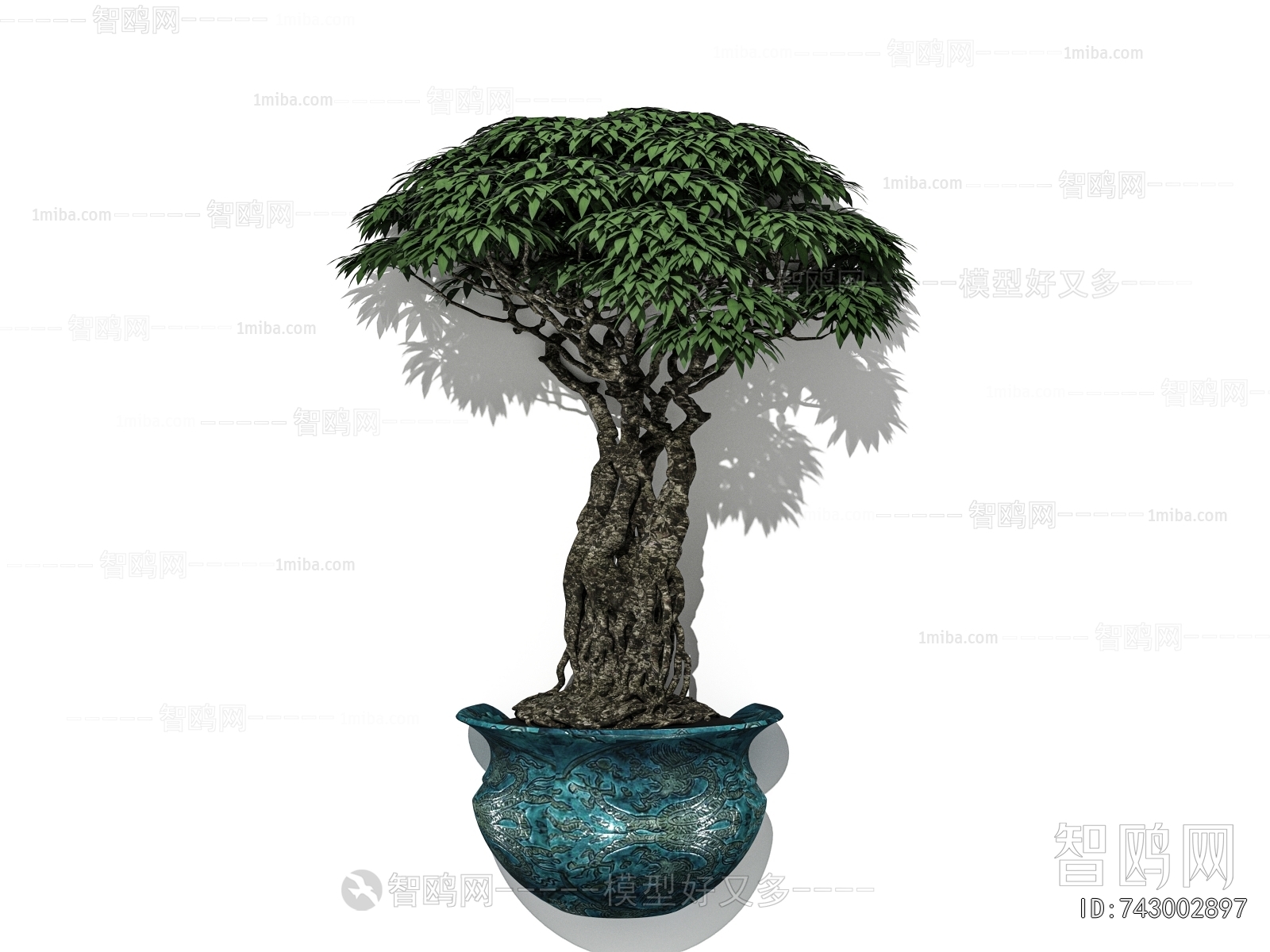 New Chinese Style Bonsai
