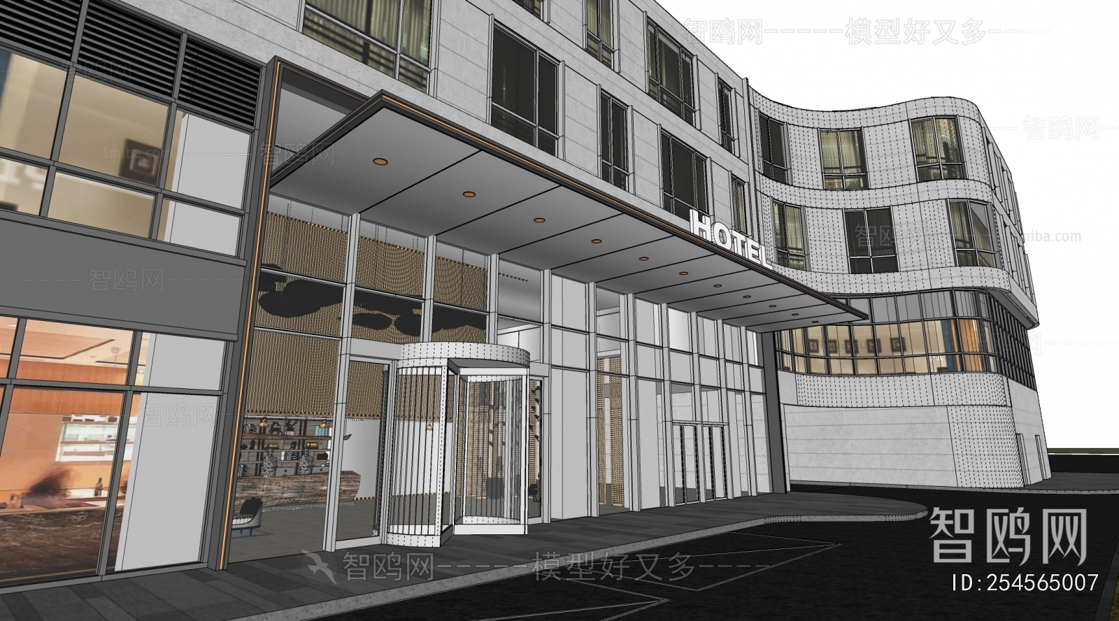 Modern Facade Element