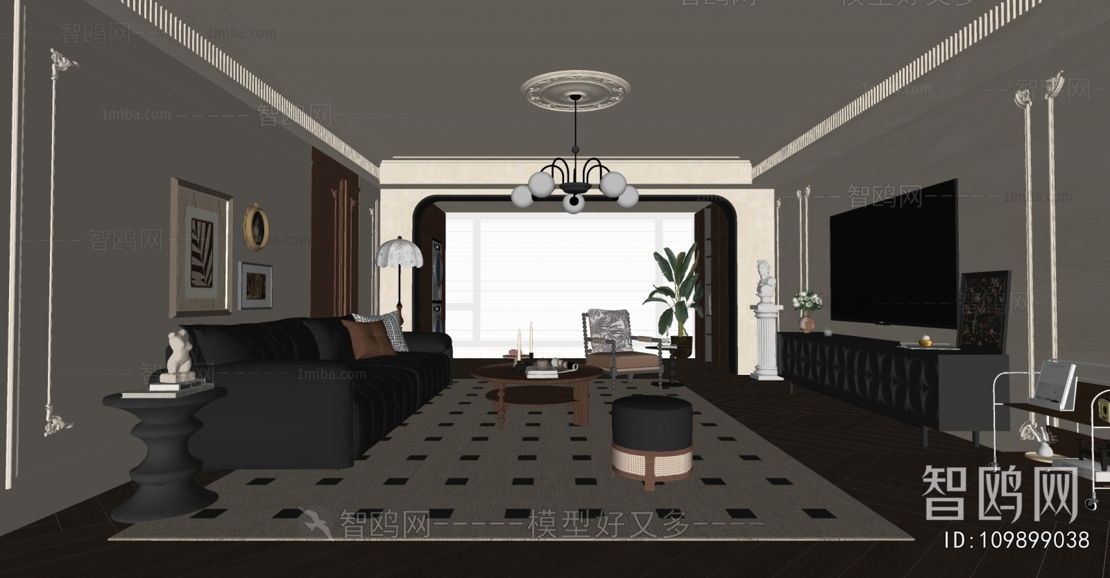 French Style A Living Room