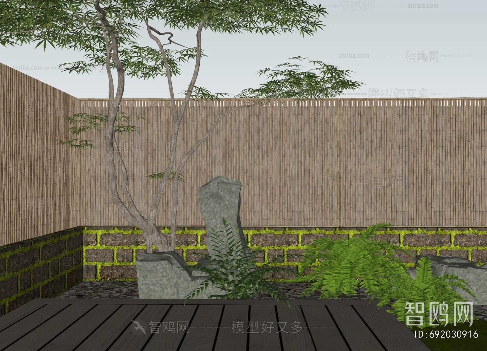 New Chinese Style Courtyard/landscape