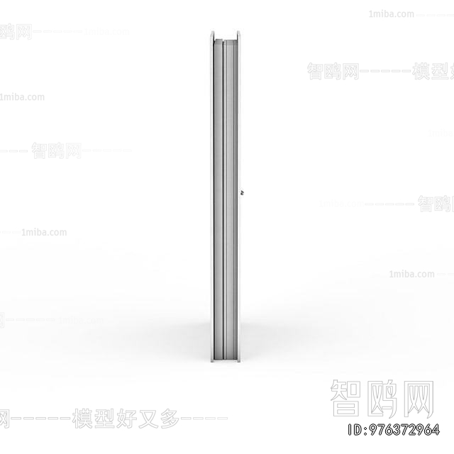 Simple European Style Single Door