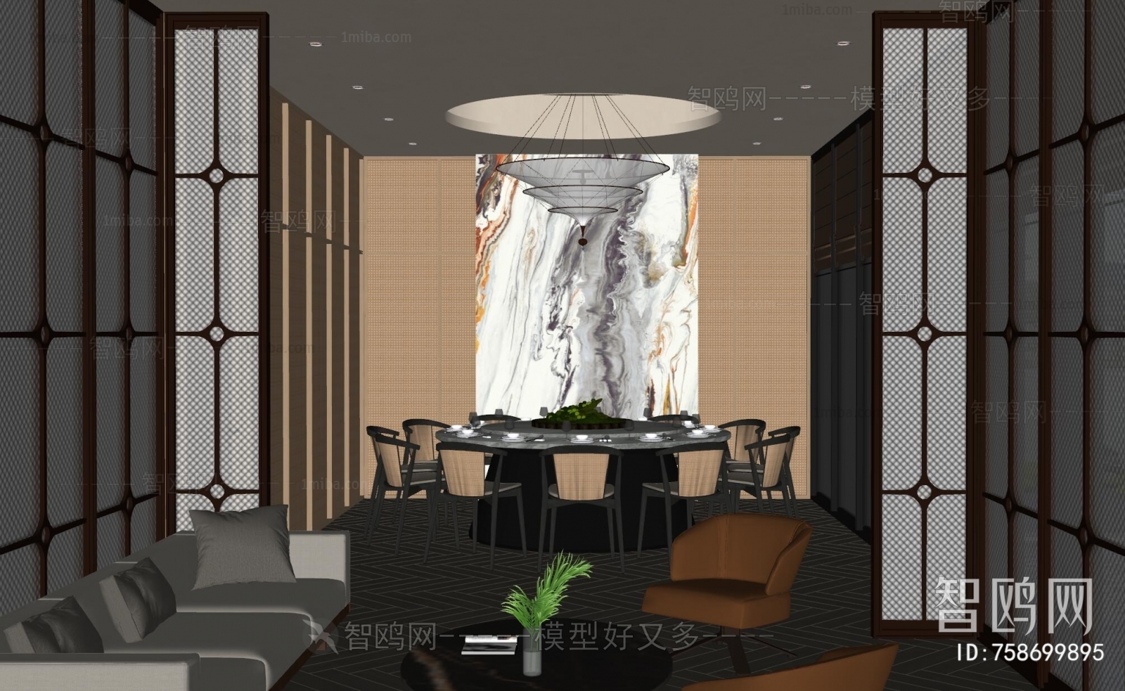 New Chinese Style Restaurant Box