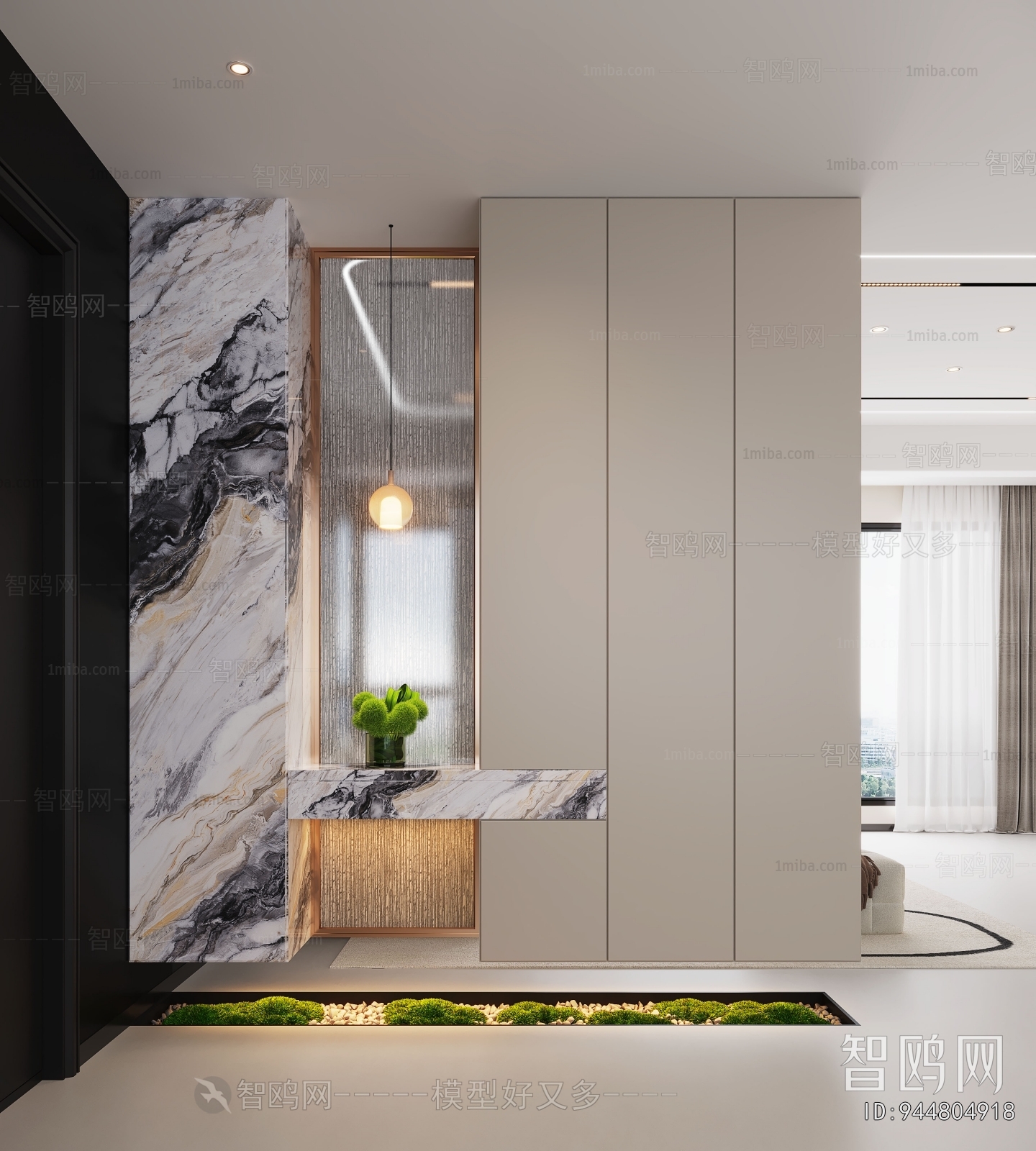 Modern Hallway