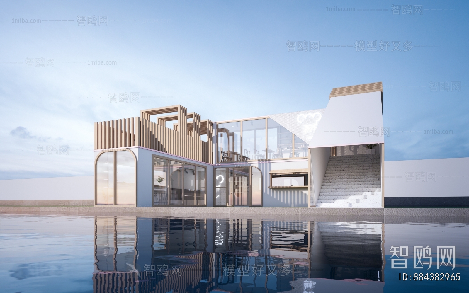 Modern Appearance Of Commercial Building