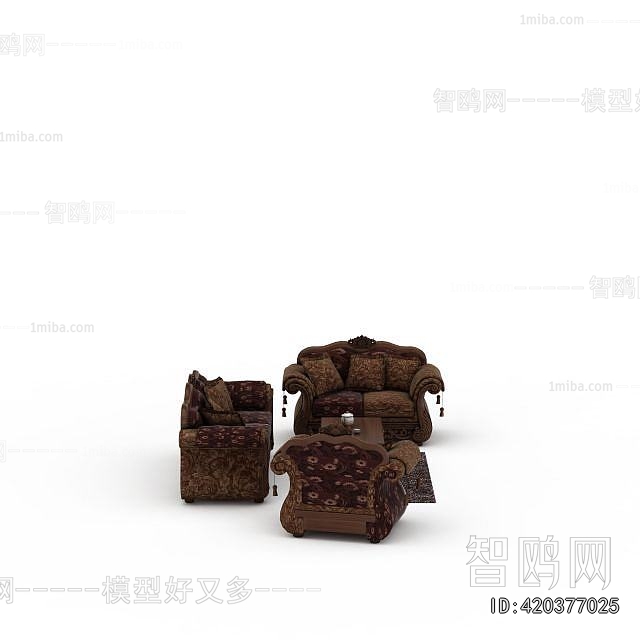 European Style Sofa Combination