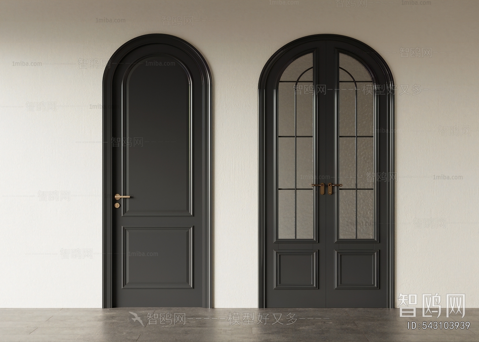 French Style Single Door