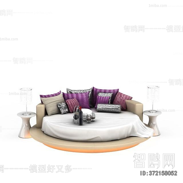 Modern Round Bed