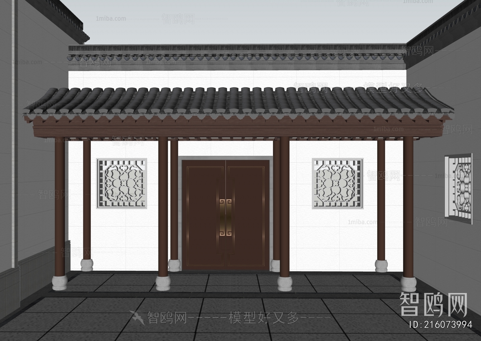 Chinese Style Facade Element
