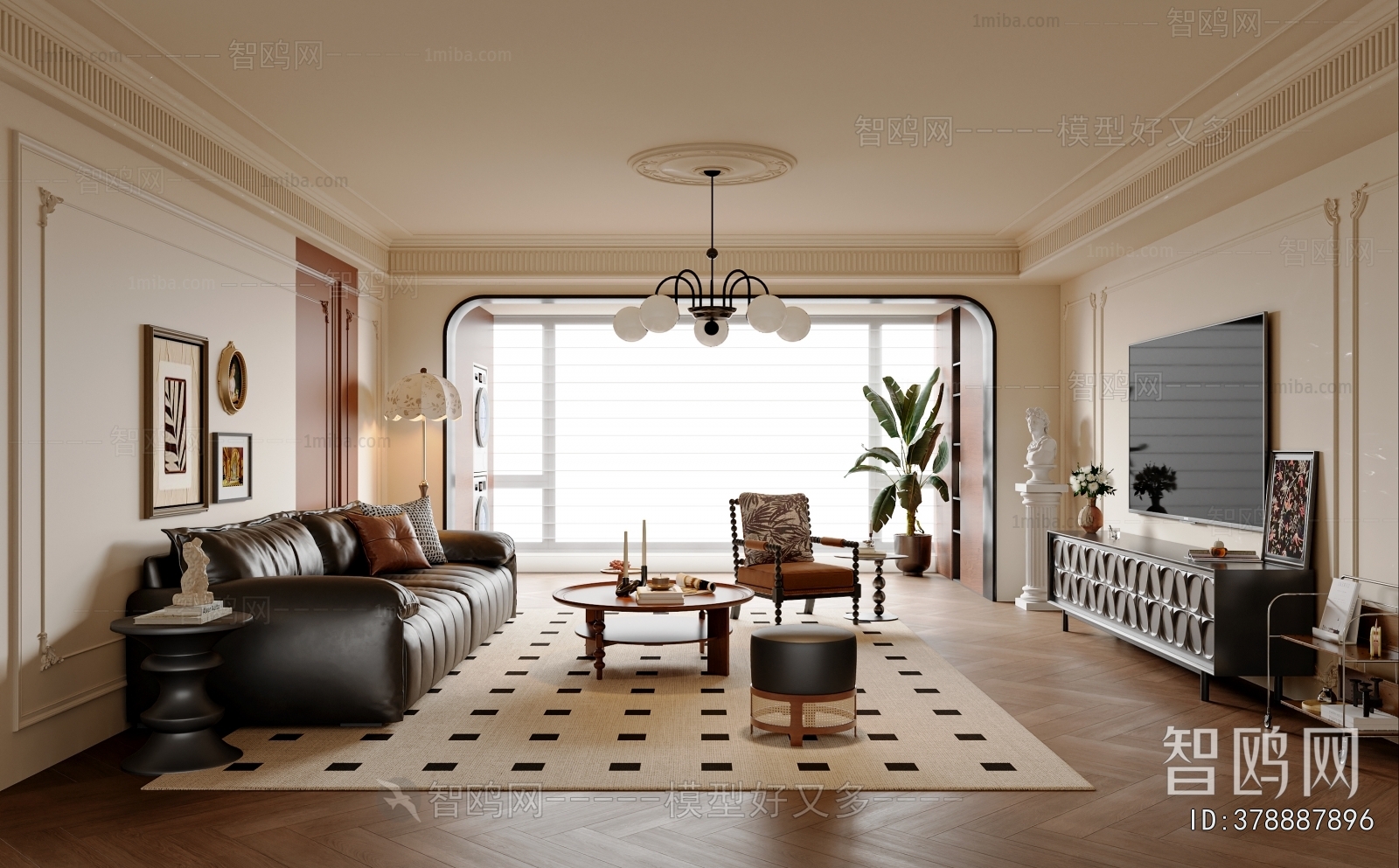 French Style A Living Room