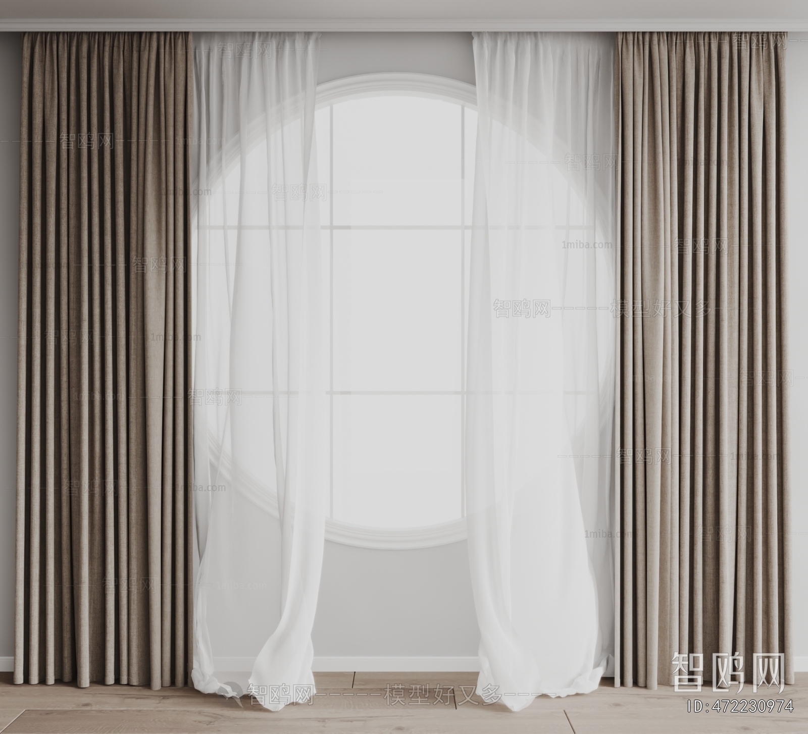 Modern The Curtain