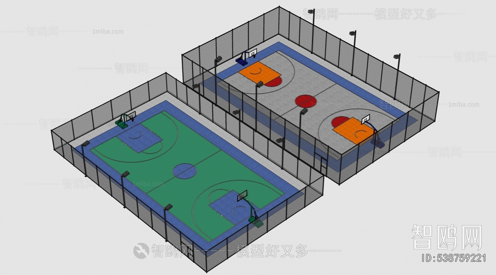 Modern Outdoor Sports Stadium