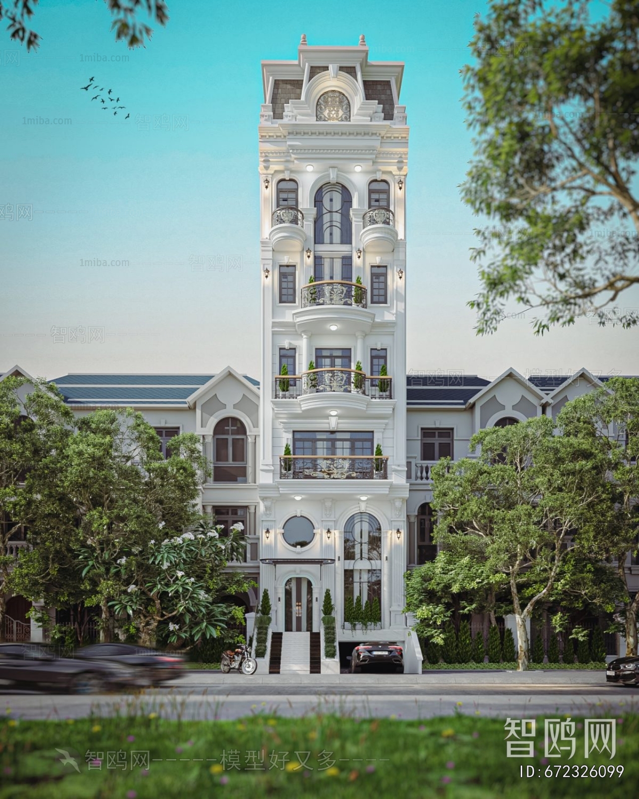 French Style Detached Villa