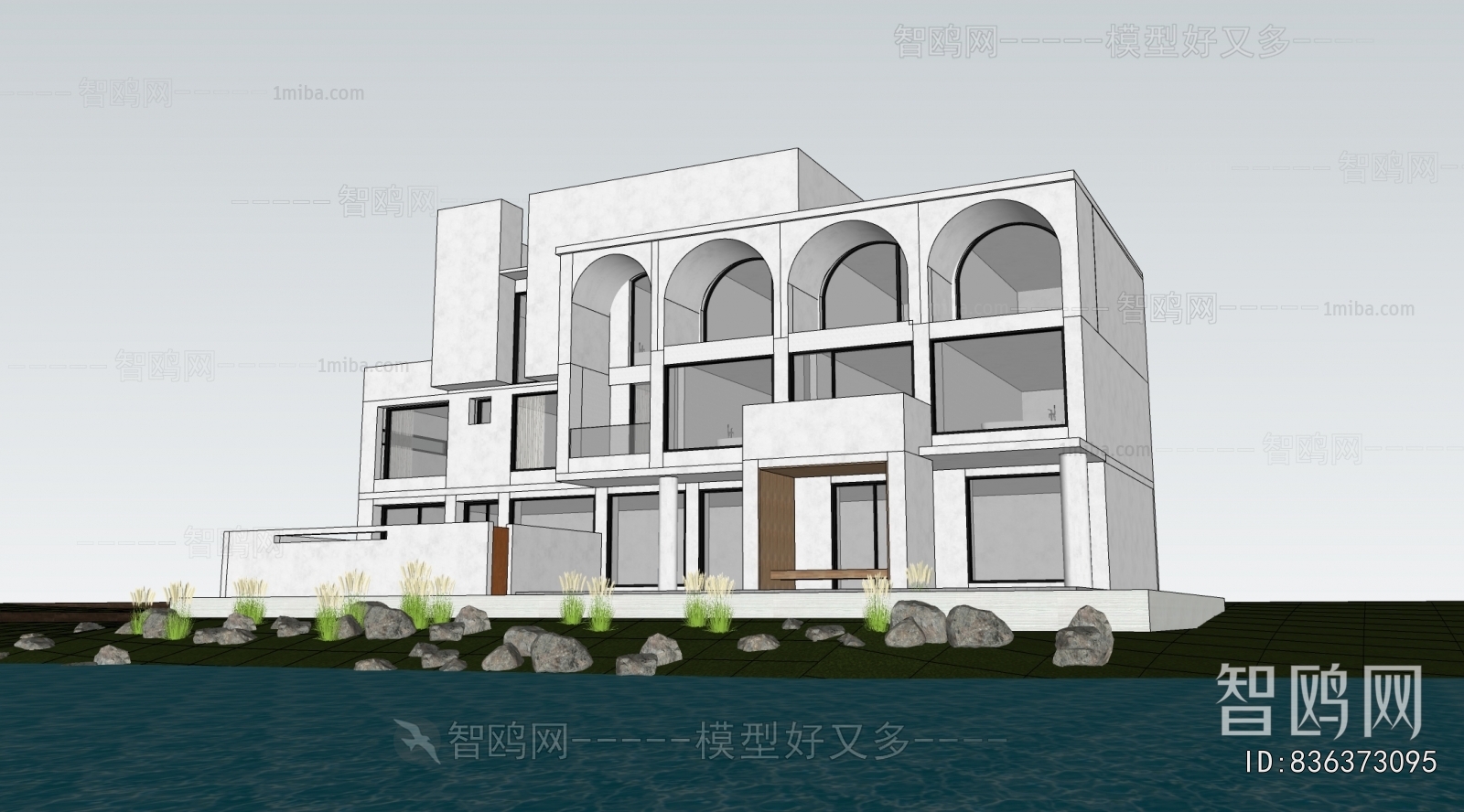 Modern Appearance Of Commercial Building