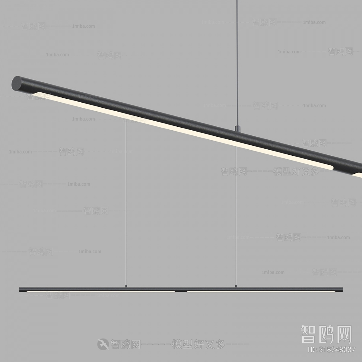 Modern Long Chandelier