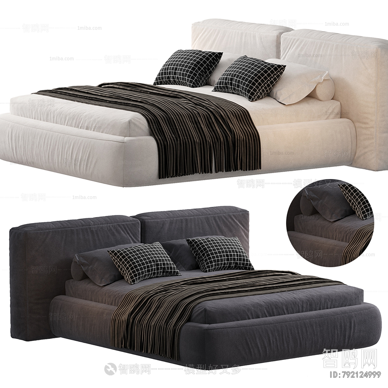 Modern Double Bed