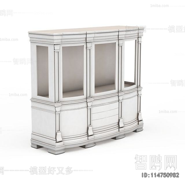 European Style Side Cabinet