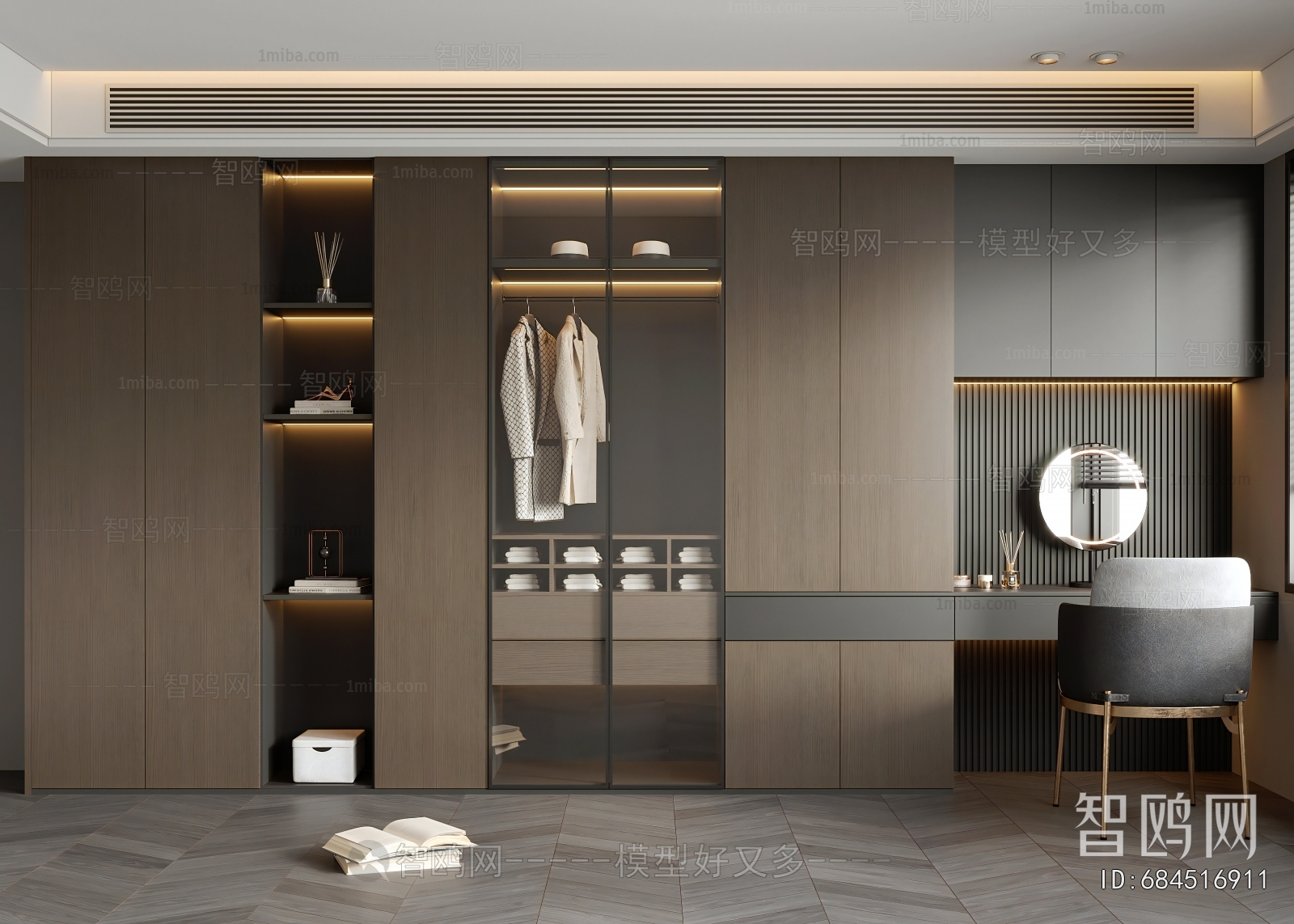 Modern The Wardrobe